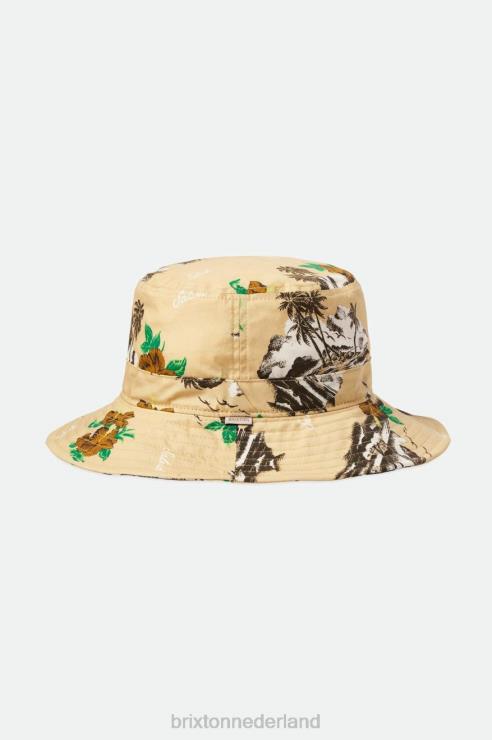 accessoires rietje Brixton 0ZD0J536 vrouwen petra opvouwbare vissershoed