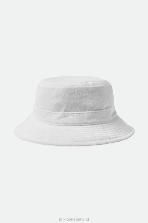 accessoires wit Brixton 0ZD0J534 vrouwen nora emmer hoed