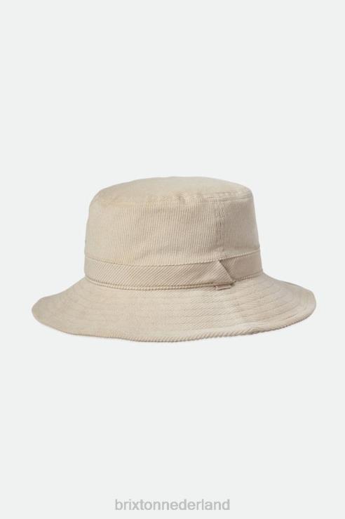accessoires witte pet Brixton 0ZD0J537 vrouwen petra opvouwbare vissershoed
