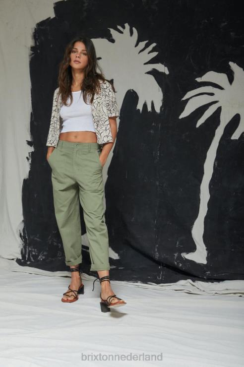 kleding olijven overschot Brixton 0ZD0J477 vrouwen vancouver broek