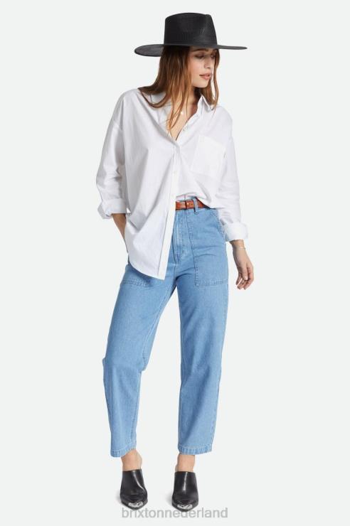 kleding vervaagd indigo Brixton 0ZD0J469 vrouwen vancouver broek