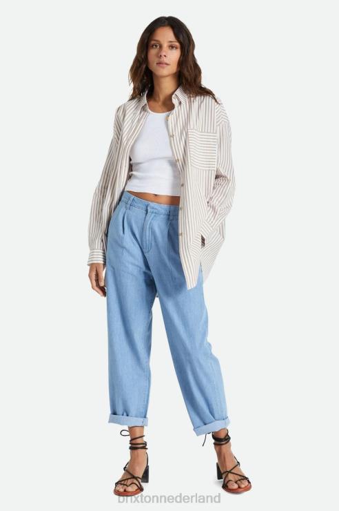 kleding vervaagd indigo Brixton 0ZD0J479 vrouwen overwinning broek broek