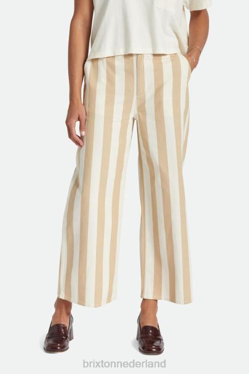 kleding zand Brixton 0ZD0J472 vrouwen overwinning broek met wijde pijpen