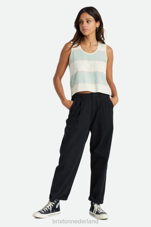 kleding zwart Brixton 0ZD0J473 vrouwen overwinning broek broek