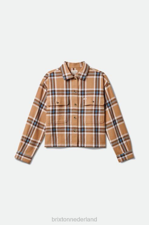 kleding bewegen Brixton 0ZD0J443 vrouwen bowery l/s flanel