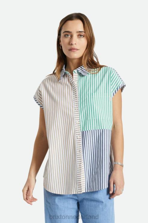kleding multi Brixton 0ZD0J448 vrouwen sidney mouwloos geweven