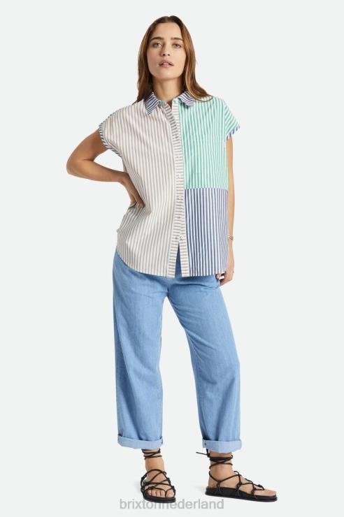 kleding multi Brixton 0ZD0J448 vrouwen sidney mouwloos geweven