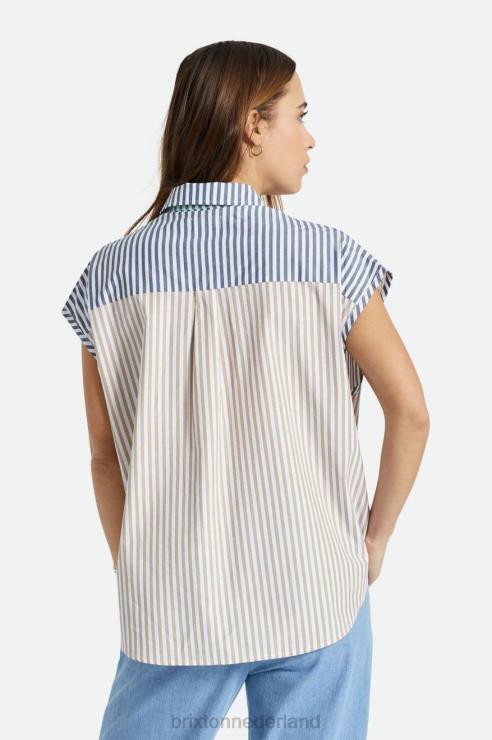 kleding multi Brixton 0ZD0J448 vrouwen sidney mouwloos geweven