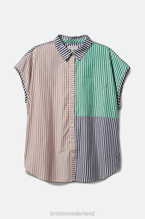 kleding multi Brixton 0ZD0J448 vrouwen sidney mouwloos geweven