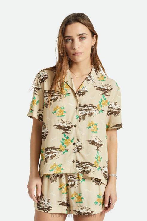 kleding safari Brixton 0ZD0J419 vrouwen bunkerparadijs RVS geweven