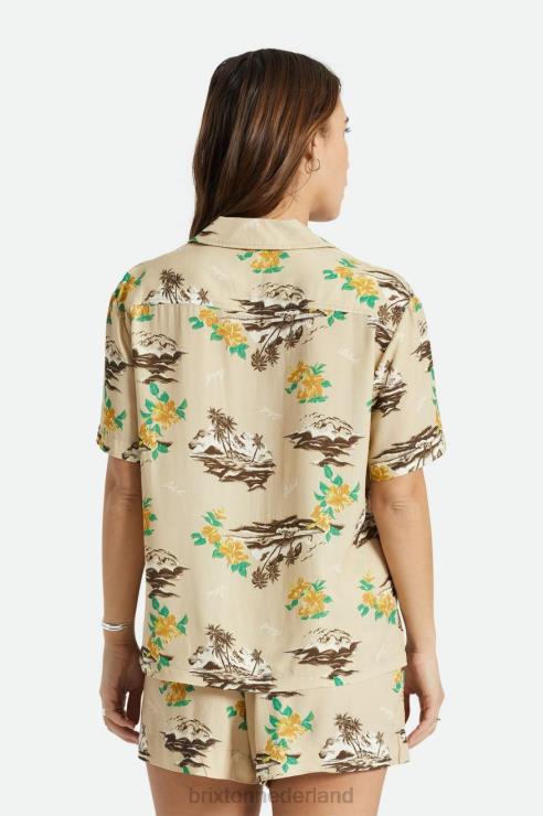 kleding safari Brixton 0ZD0J419 vrouwen bunkerparadijs RVS geweven