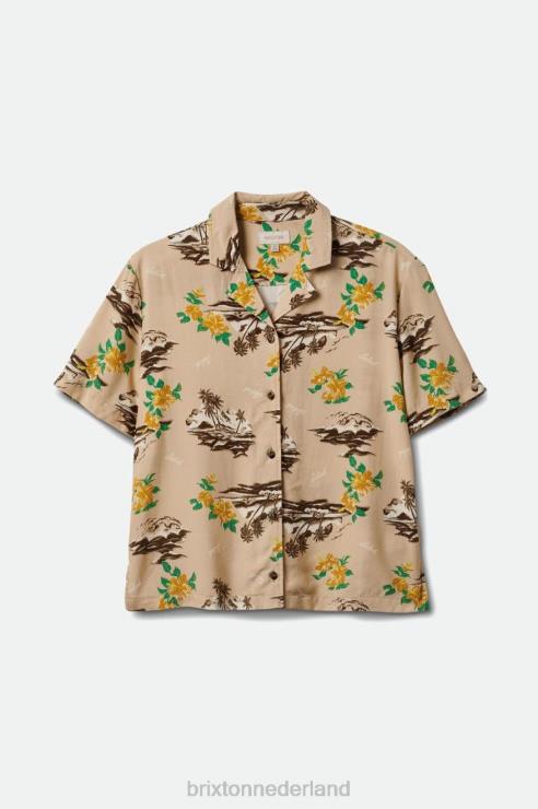 kleding safari Brixton 0ZD0J419 vrouwen bunkerparadijs RVS geweven