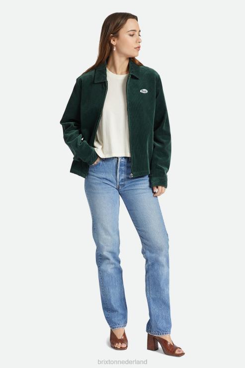kleding smaragd Brixton 0ZD0J464 vrouwen utopie jas