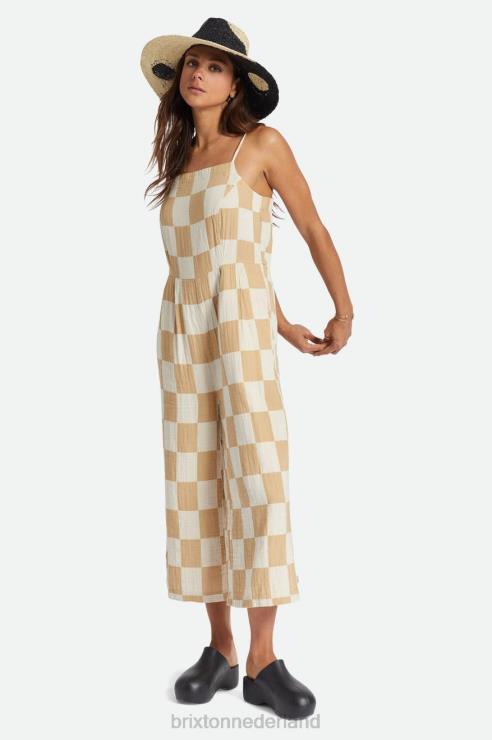 kleding zand Brixton 0ZD0J494 vrouwen jumpsuit van mykonos