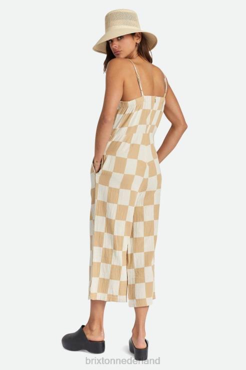 kleding zand Brixton 0ZD0J494 vrouwen jumpsuit van mykonos