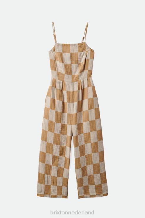 kleding zand Brixton 0ZD0J494 vrouwen jumpsuit van mykonos