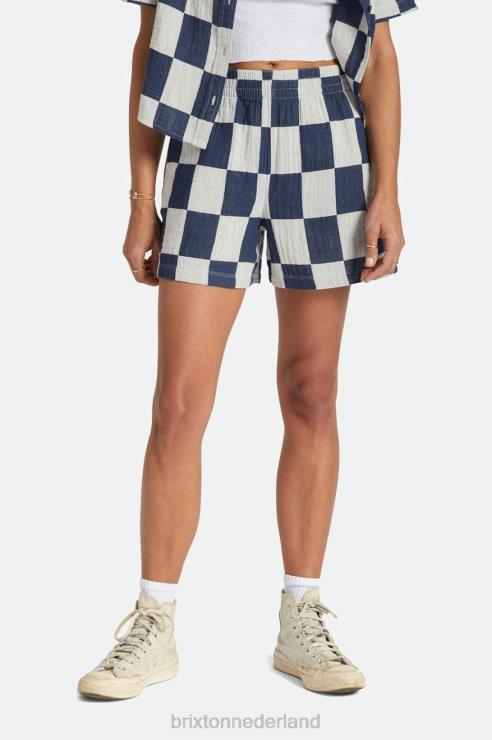 kleding gewassen marine Brixton 0ZD0J482 vrouwen mykonos boxershort