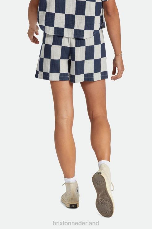 kleding gewassen marine Brixton 0ZD0J482 vrouwen mykonos boxershort