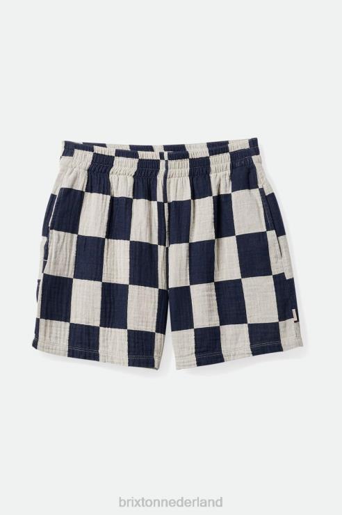 kleding gewassen marine Brixton 0ZD0J482 vrouwen mykonos boxershort