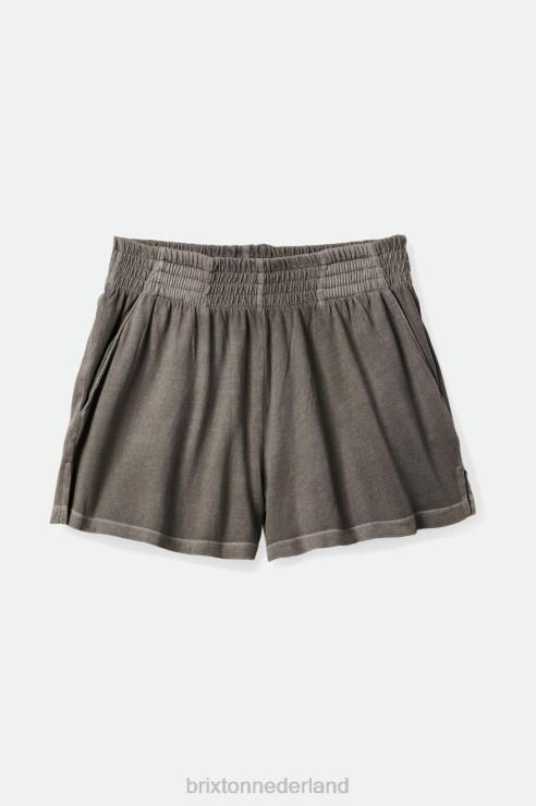 kleding gewassen zwart Brixton 0ZD0J488 vrouwen zorgeloos kort