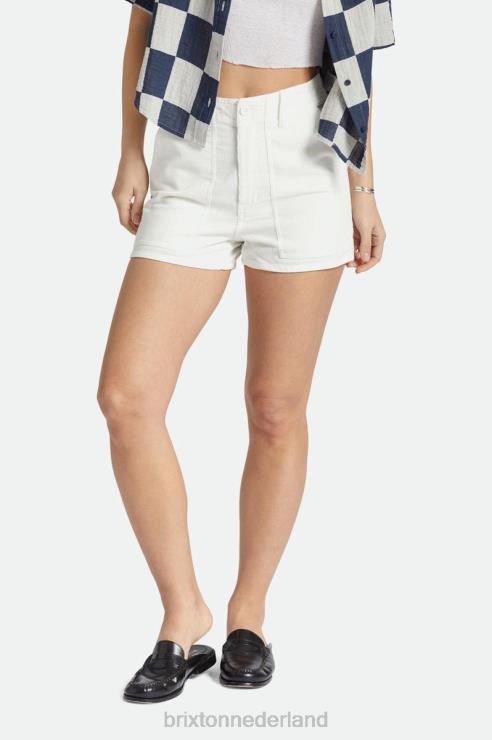 kleding wit koord Brixton 0ZD0J490 vrouwen vancouver kort