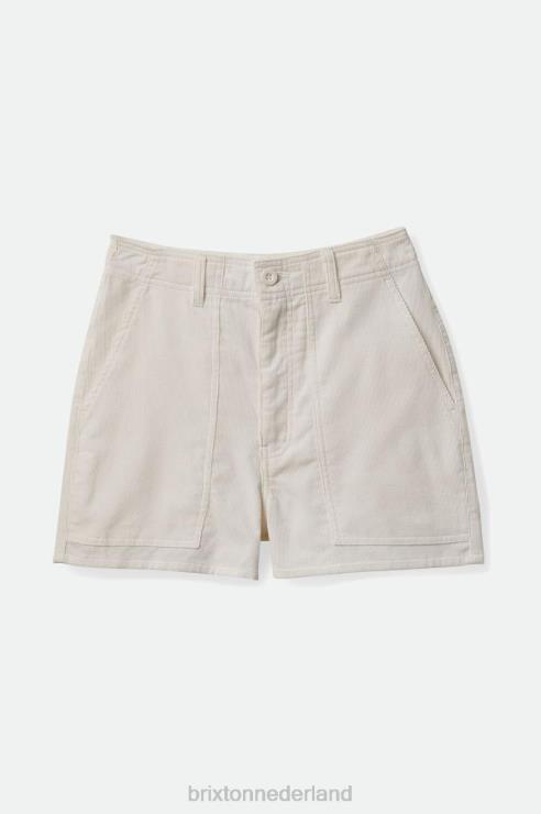 kleding wit koord Brixton 0ZD0J490 vrouwen vancouver kort