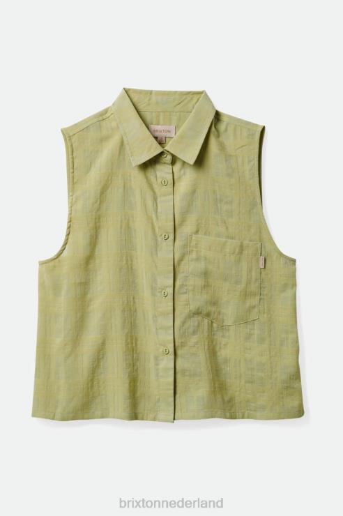 kleding Peer Brixton 0ZD0J416 vrouwen leon boxy mouwloos shirt