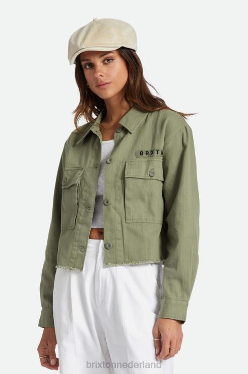 kleding olijven overschot Brixton 0ZD0J462 vrouwen privé overhemd