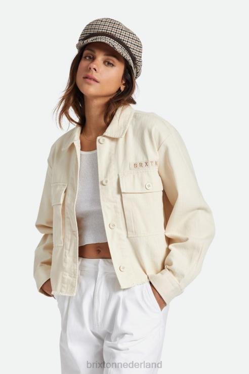kleding witte pet Brixton 0ZD0J463 vrouwen privé overhemd
