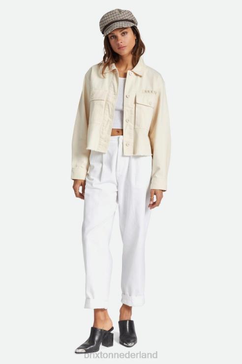 kleding witte pet Brixton 0ZD0J463 vrouwen privé overhemd
