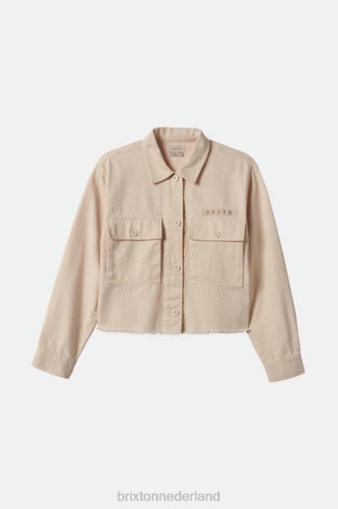 kleding witte pet Brixton 0ZD0J463 vrouwen privé overhemd