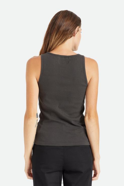 kleding gewassen zwart Brixton 0ZD0J458 vrouwen Willie Nelson jachtgeweer tanktop