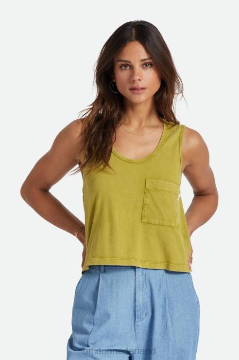 kleding mos Brixton 0ZD0J436 vrouwen zorgeloze zaktank