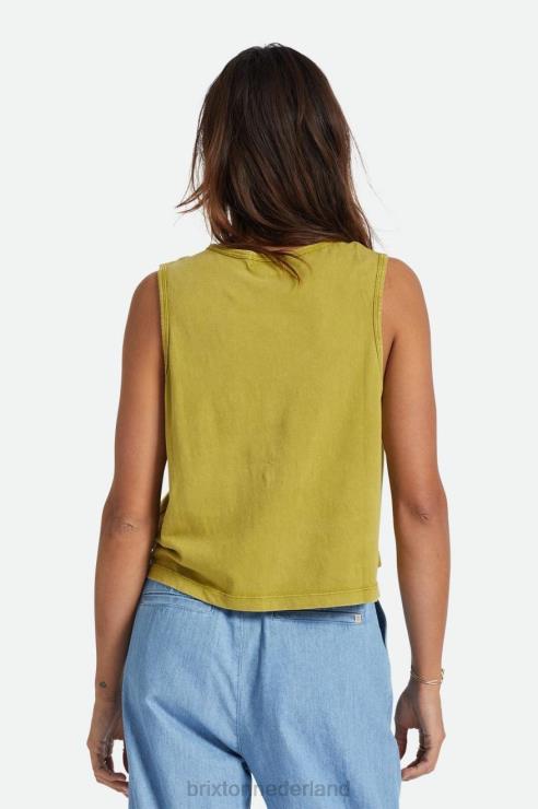 kleding mos Brixton 0ZD0J436 vrouwen zorgeloze zaktank