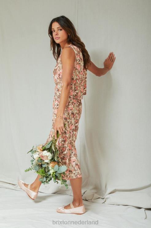kleding roze nektar Brixton 0ZD0J459 vrouwen capri tank