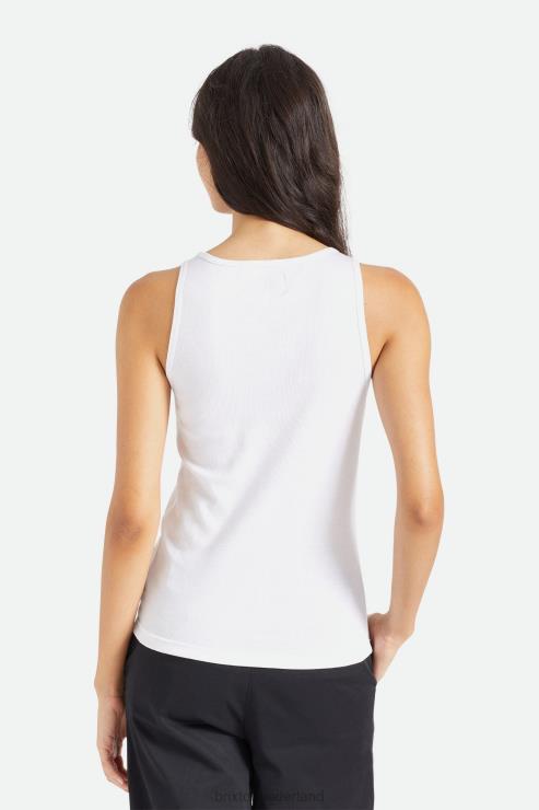 kleding wit Brixton 0ZD0J457 vrouwen Willie Nelson jachtgeweer tanktop