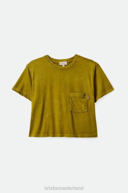 kleding mos Brixton 0ZD0J429 vrouwen zorgeloos pocket tee