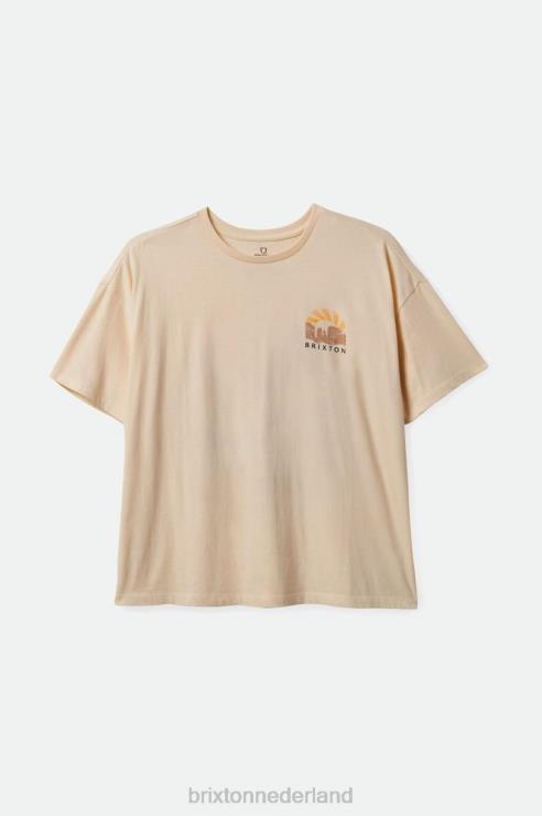 kleding witte pet Brixton 0ZD0J426 vrouwen cultiveren oversized vriendje tee