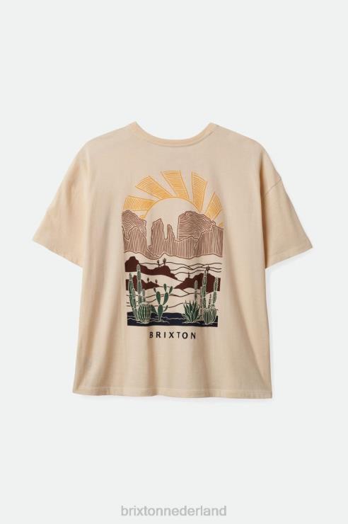 kleding witte pet Brixton 0ZD0J426 vrouwen cultiveren oversized vriendje tee